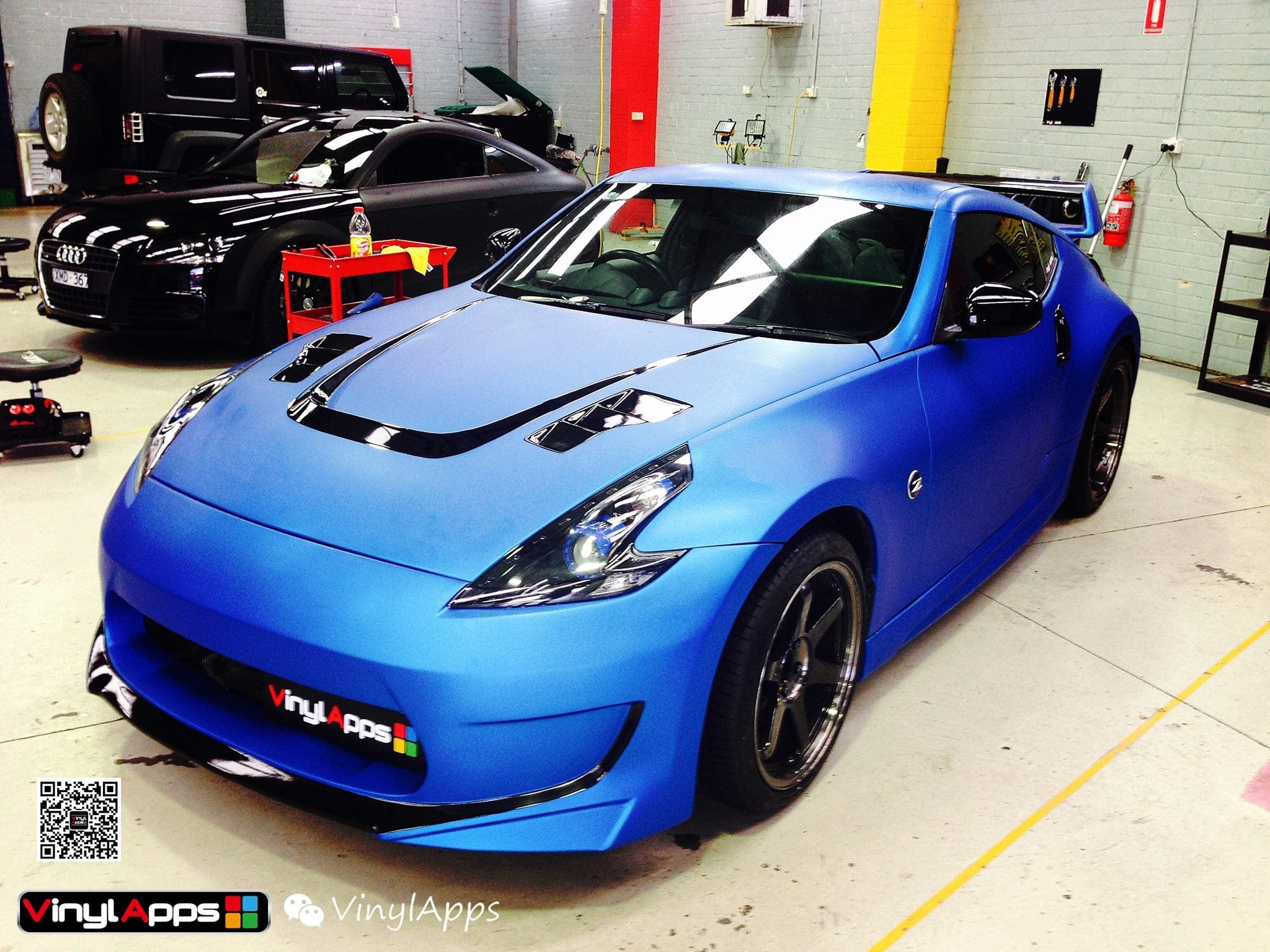 Luxury Sports SR Type 1 Style Carbon Bonnet For Nissan 370z -PP SR