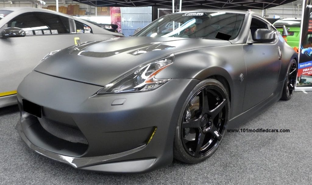 Luxury Sports SR Type 1 Style Carbon Bonnet For Nissan 370z -PP SR