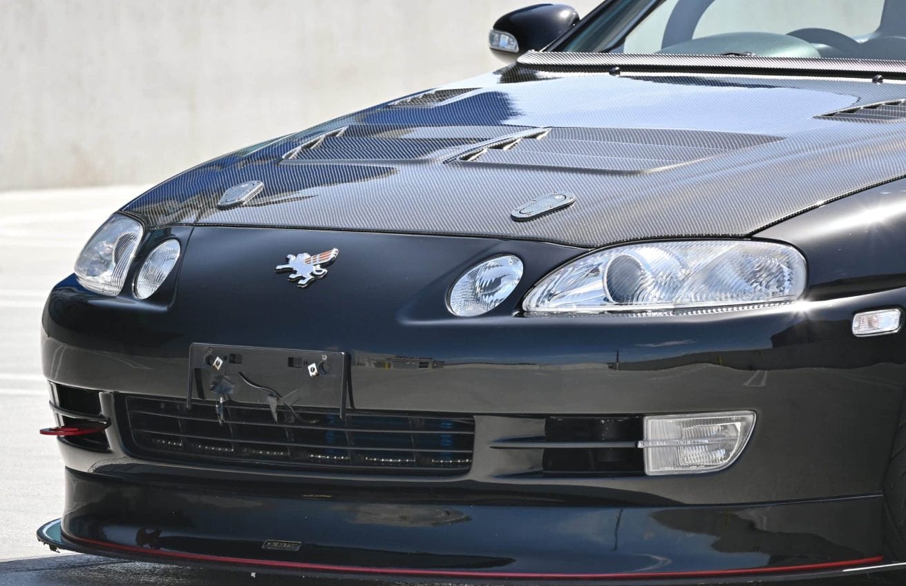 Luxury Sports Luxury Sports Type 1 Style Carbon Bonnet For Toyota Soarer -PP SR