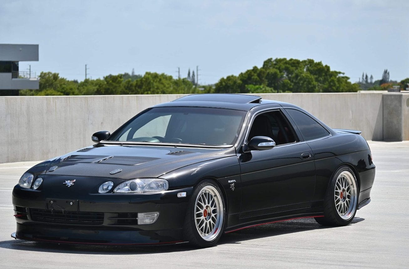 Luxury Sports Luxury Sports Type 1 Style Carbon Bonnet For Toyota Soarer -PP SR