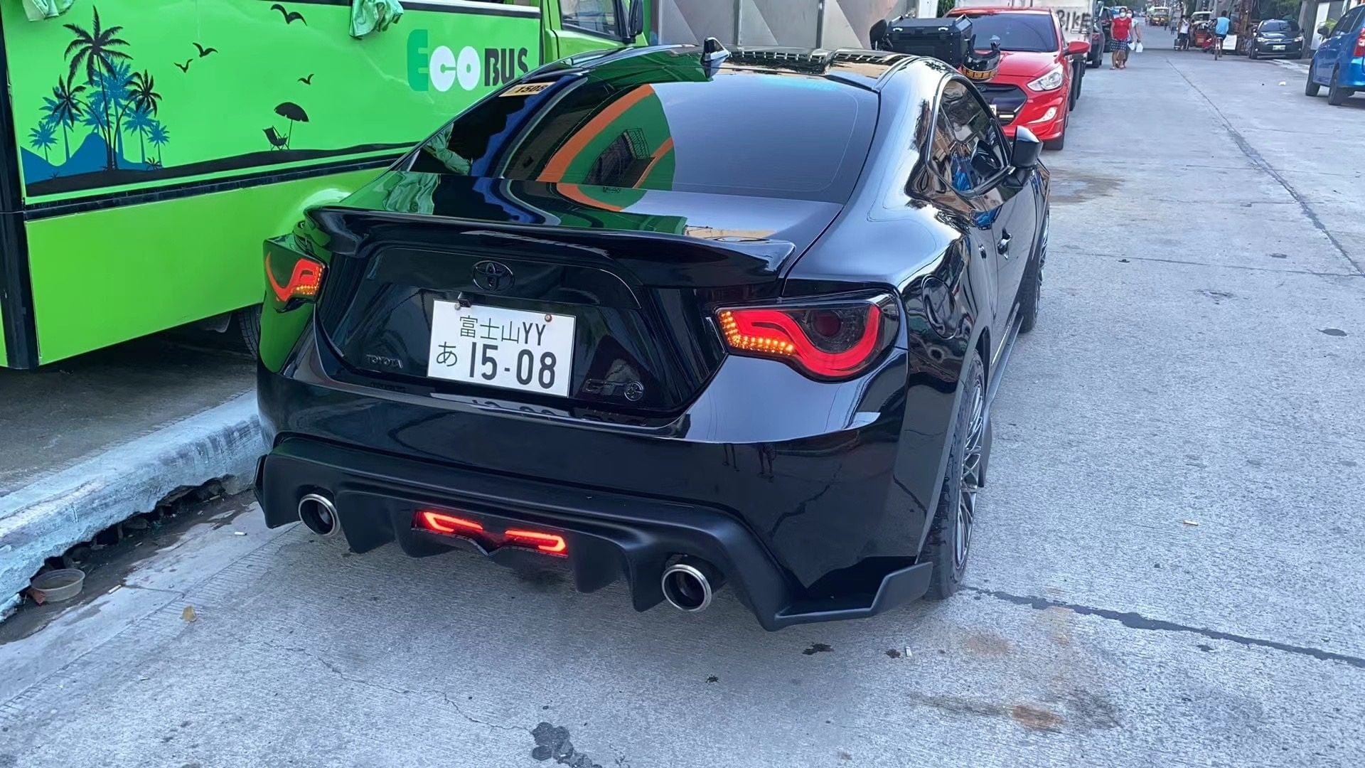 Luxury Sports SR Type 1 Style Rear Diffuser For Toyota GT86/BRZ 13-16 -PP SR