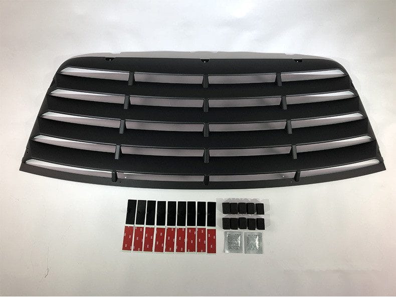 Luxury Sports Luxury Sports Type 1 Style Rear Window Louvers For Dodge Challenger -PP SR