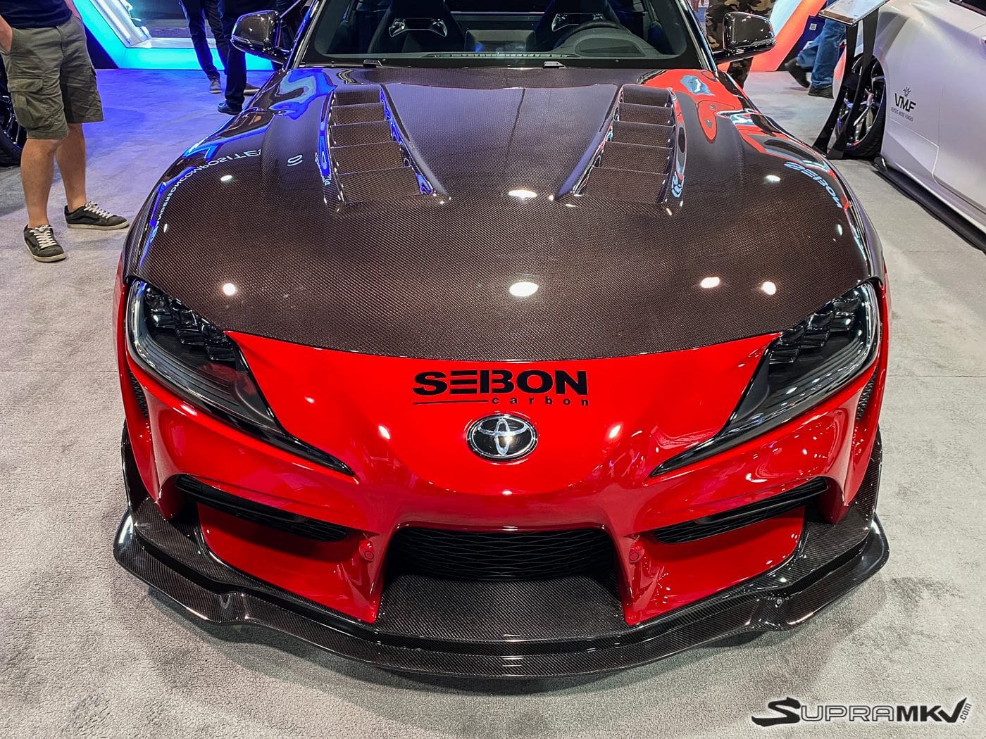 Luxury Sports Luxury Sports Type 1 Vented Carbon Bonnet For Toyota Supra A90 -PP SR