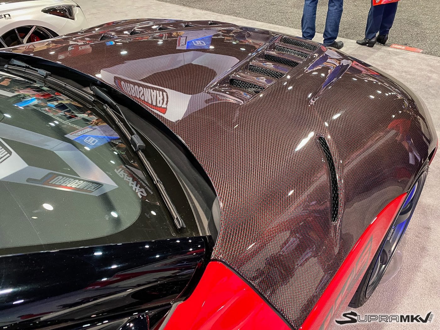 Luxury Sports Luxury Sports Type 1 Vented Carbon Bonnet For Toyota Supra A90 -PP SR