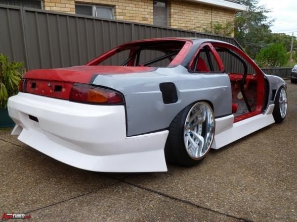 Luxury Sports Luxury Sports Type 2 50mm Rear Fender For Nissan Silvia S14 SR