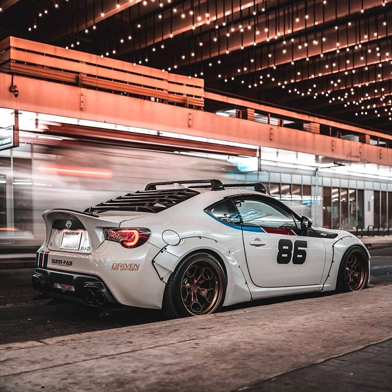 Luxury Sports SR Type 2 Big Boot Spoiler For Toyota GT86 SR