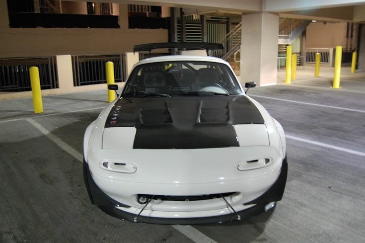 Luxury Sports Luxury Sports Type 2 Style Carbon Bonnet For Mazda MX5 NA -PP SR