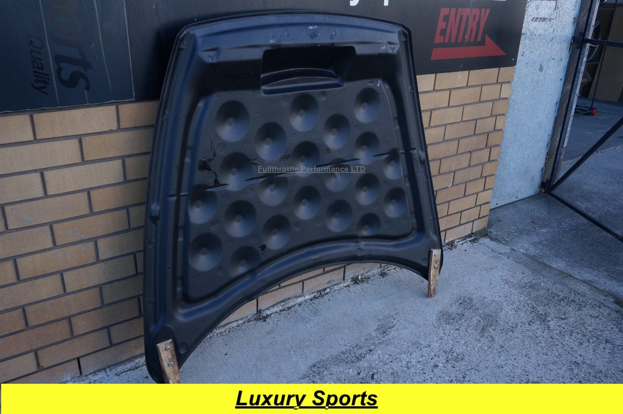 Luxury Sports SR Type 2 Style Carbon Bonnet For Mazda RX8 -PP SR