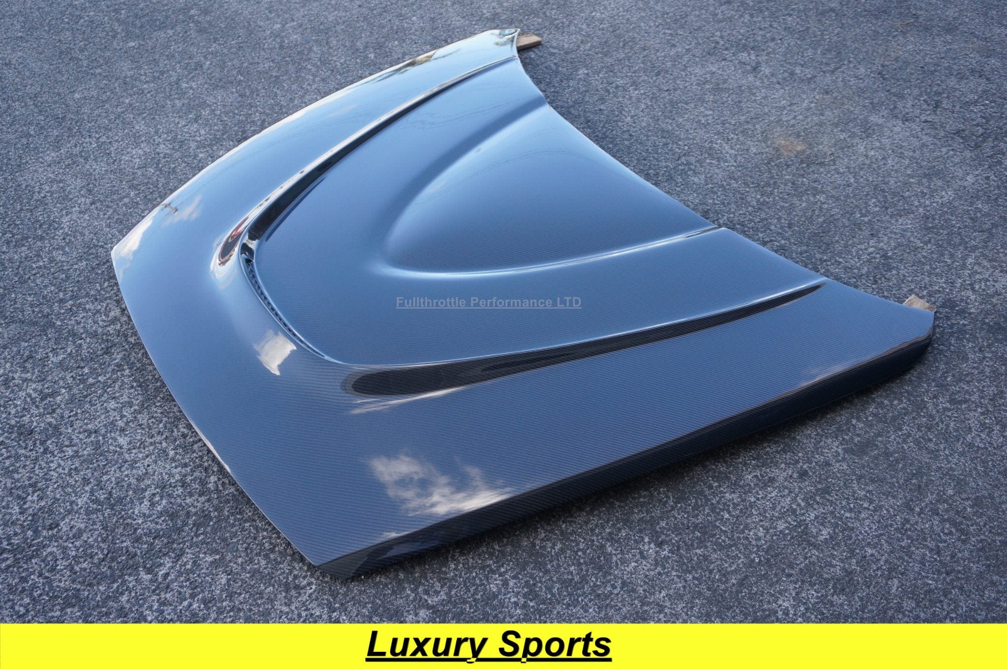 Luxury Sports SR Type 2 Style Carbon Bonnet For Mazda RX8 -PP SR