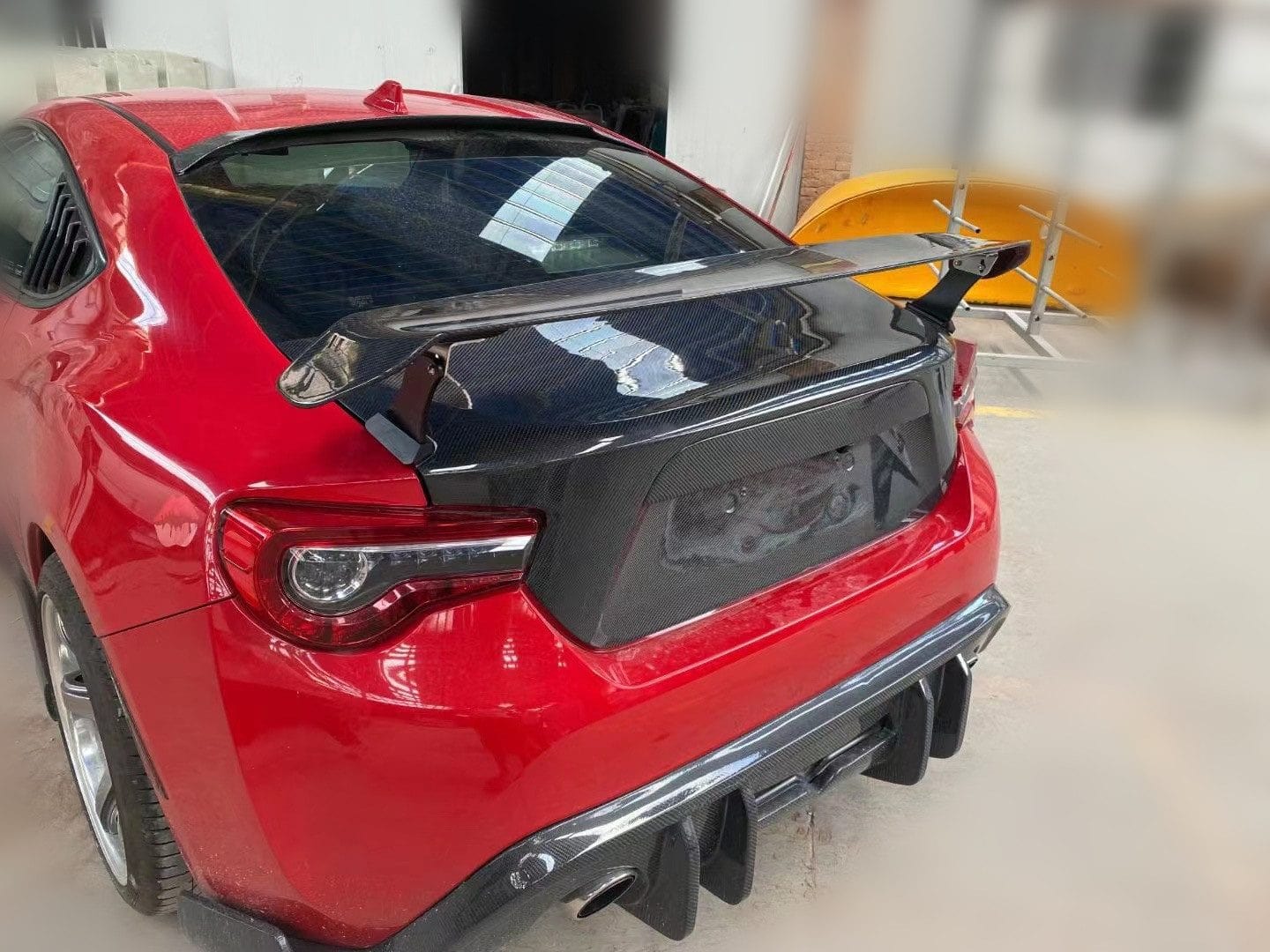 Luxury Sports Luxury Sports Type 2 Style Rear Diffuser For Toyota GT86/BRZ 17-19 -PP SR