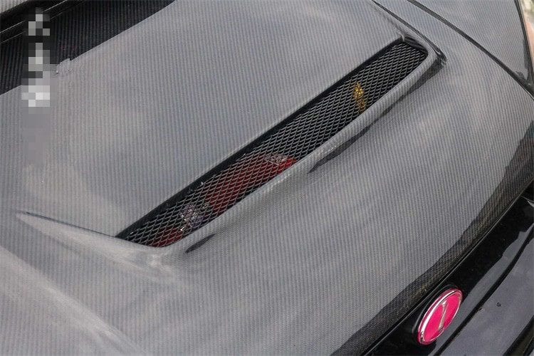 Luxury Sports SR Type A Style Carbon Bonnet For Subaru Impreza STI V8 -PP SR