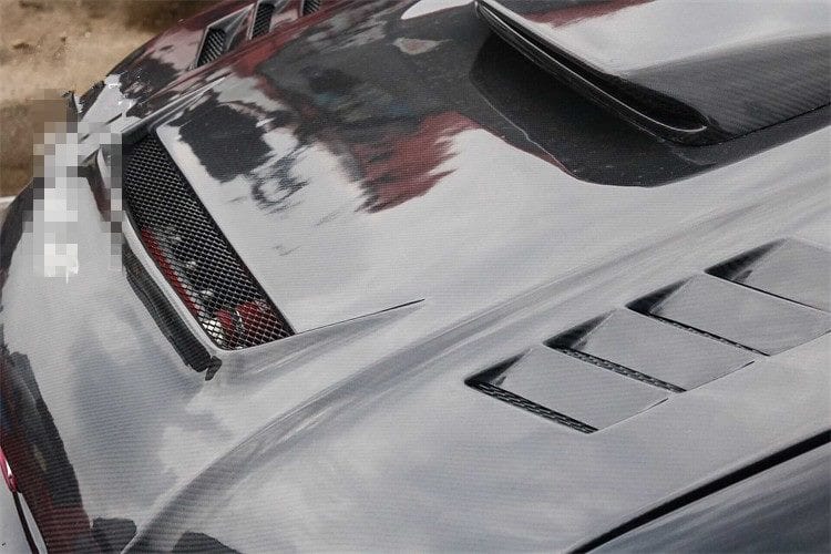 Luxury Sports SR Type A Style Carbon Bonnet For Subaru Impreza STI V8 -PP SR