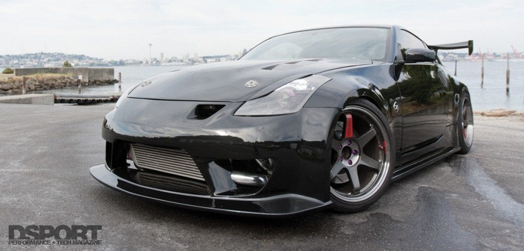 Luxury Sports Luxury Sports Type N Style Front Bumper For Nissan 350z SR