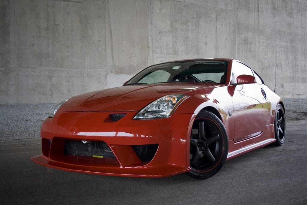 Luxury Sports SR Type N Style Front Bumper For Nissan 350z SR