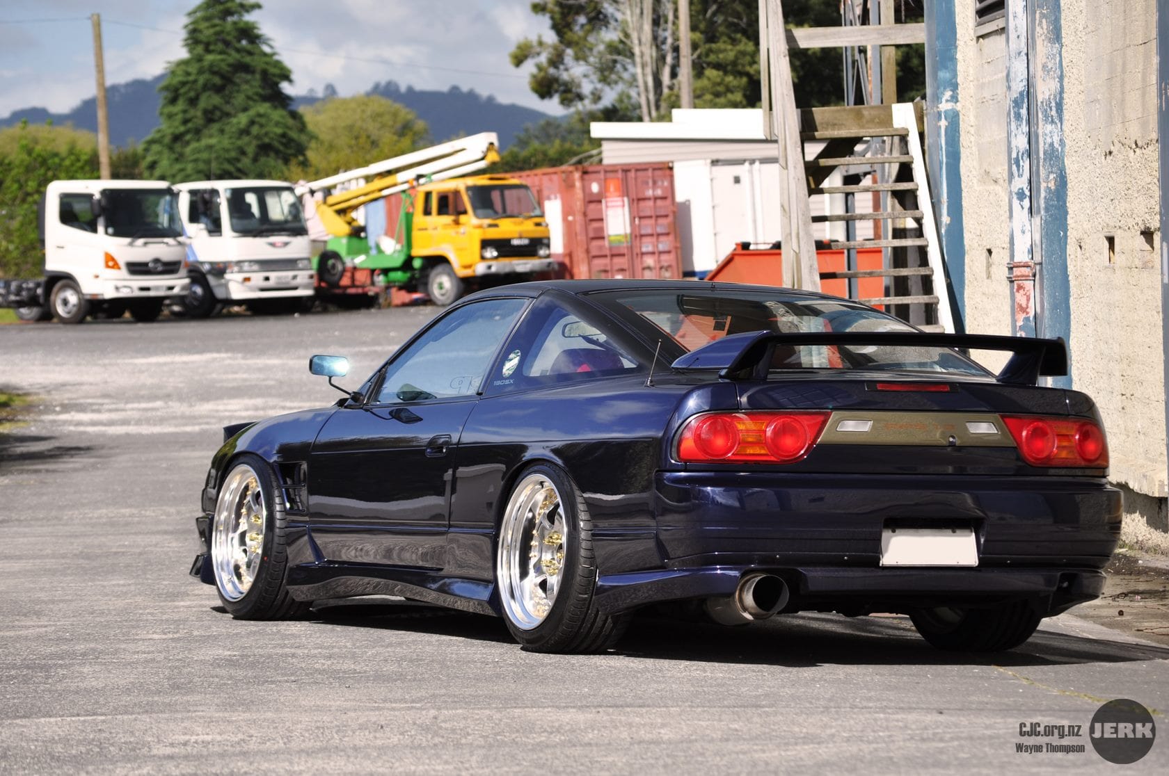 Luxury Sports SR Type X Style Rear Spoiler For Nissan Silvia 180sx -PP SR