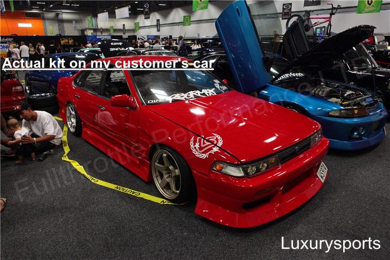 Luxury Sports SR Uras Style Side Skirts For Nissan C33 A31 SR