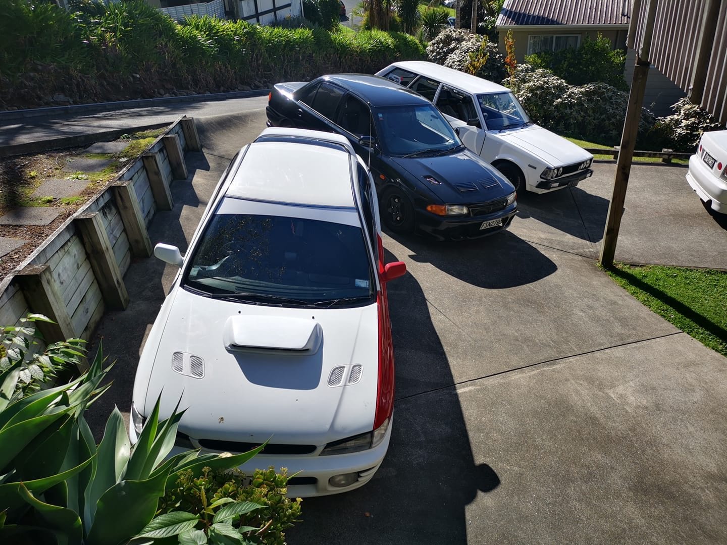 Luxury Sports SR V8 Style Big Scoop For Subaru Impreza WRX GC8 V5,6 Bonnet SR