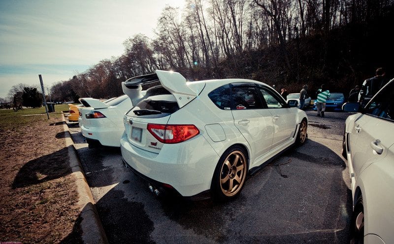 Luxury Sports SR Vairs Style Rear Spoiler For Subaru Impreza V11 GRB SGT SR