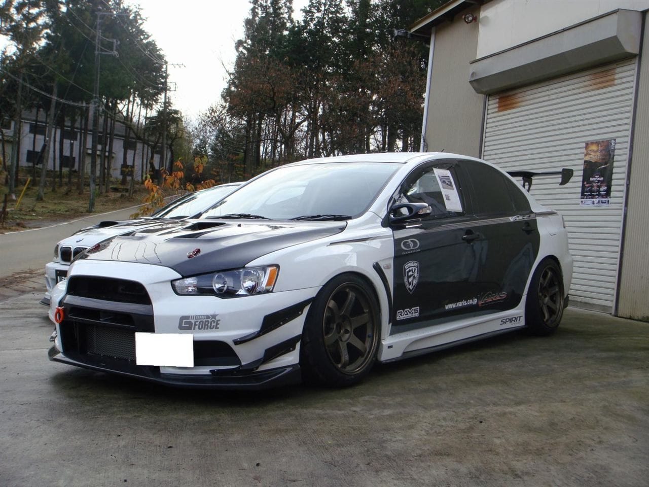 Luxury Sports SR Varis 09 Style Whole Front For Mitsubishi EVO X -PP SR