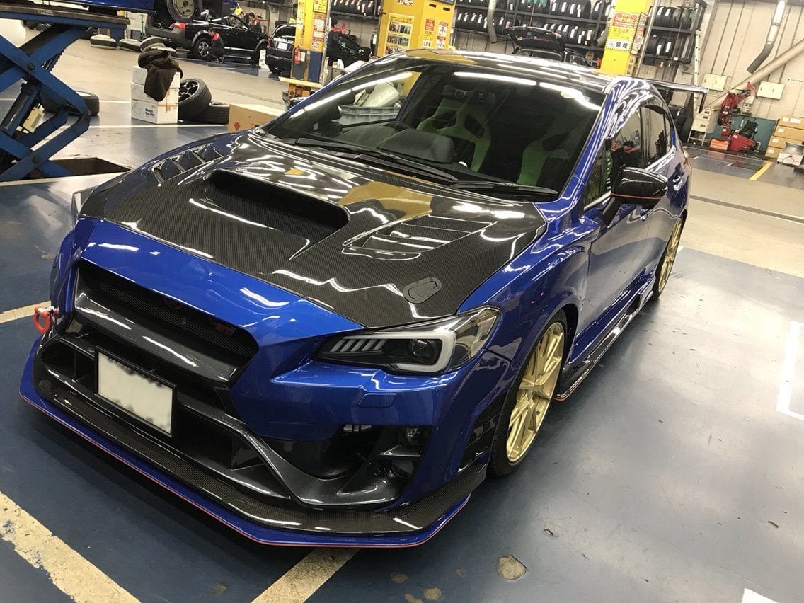 Luxury Sports SR Varis Arising II Style Bodykit For Subaru Impreza WRX STI VAB -PP SR