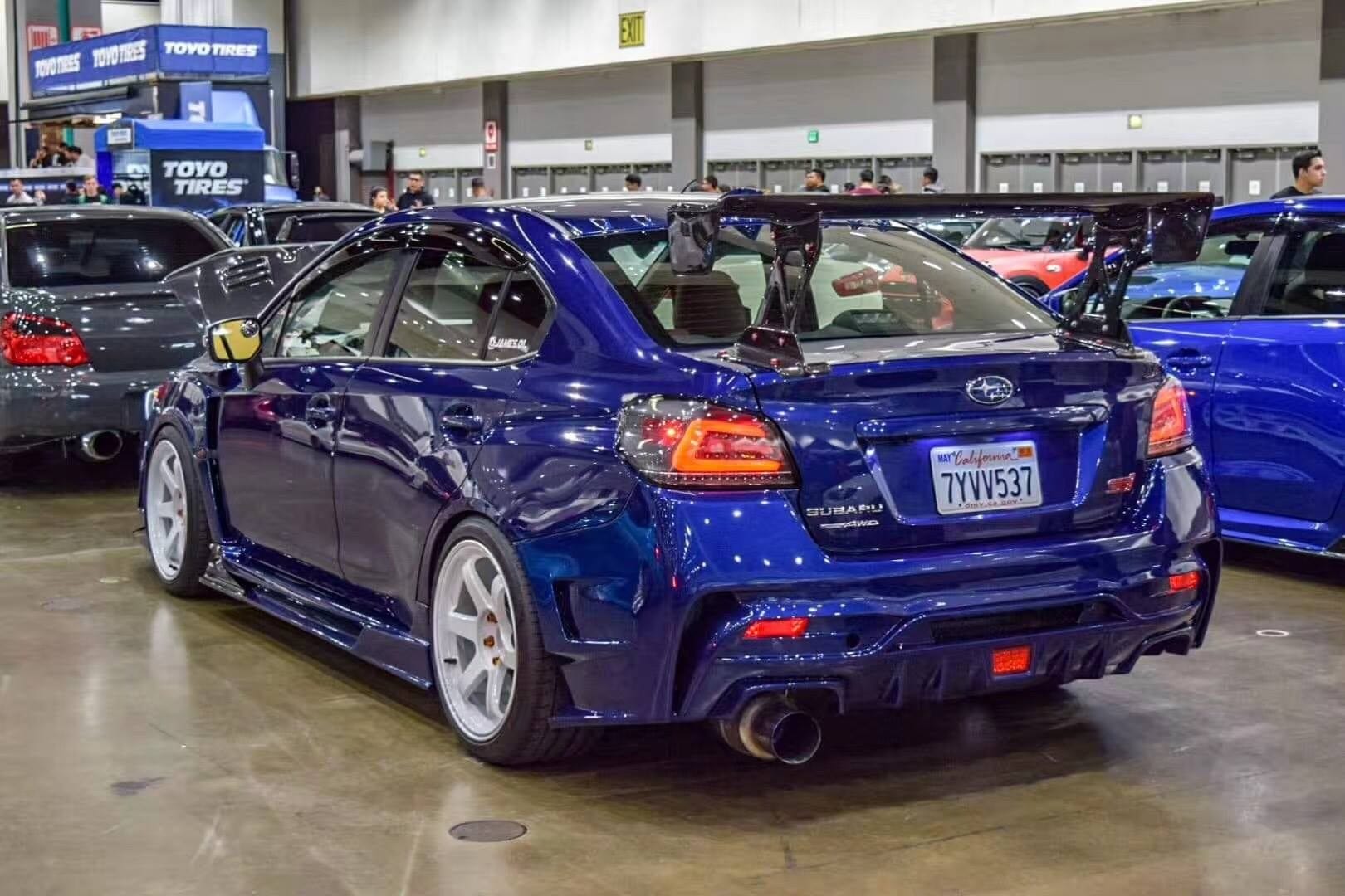 Luxury Sports SR Varis Arising II Style Bodykit For Subaru Impreza WRX STI VAB -PP SR