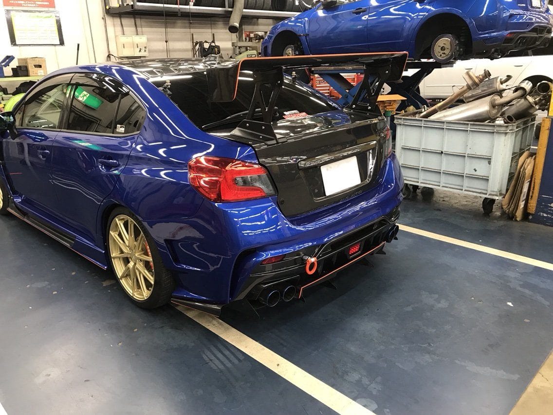 Luxury Sports SR Varis Arising II Style Bodykit For Subaru Impreza WRX STI VAB -PP SR