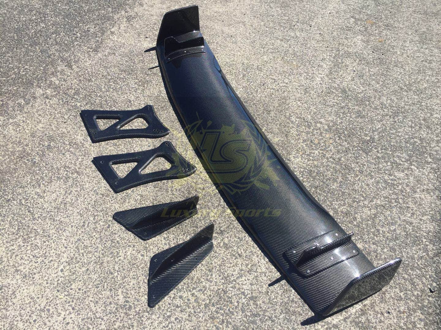 Luxury Sports Luxury Sports Varis Euro Edition Carbon Rear Spoiler For Mitsubishi EVO X SR