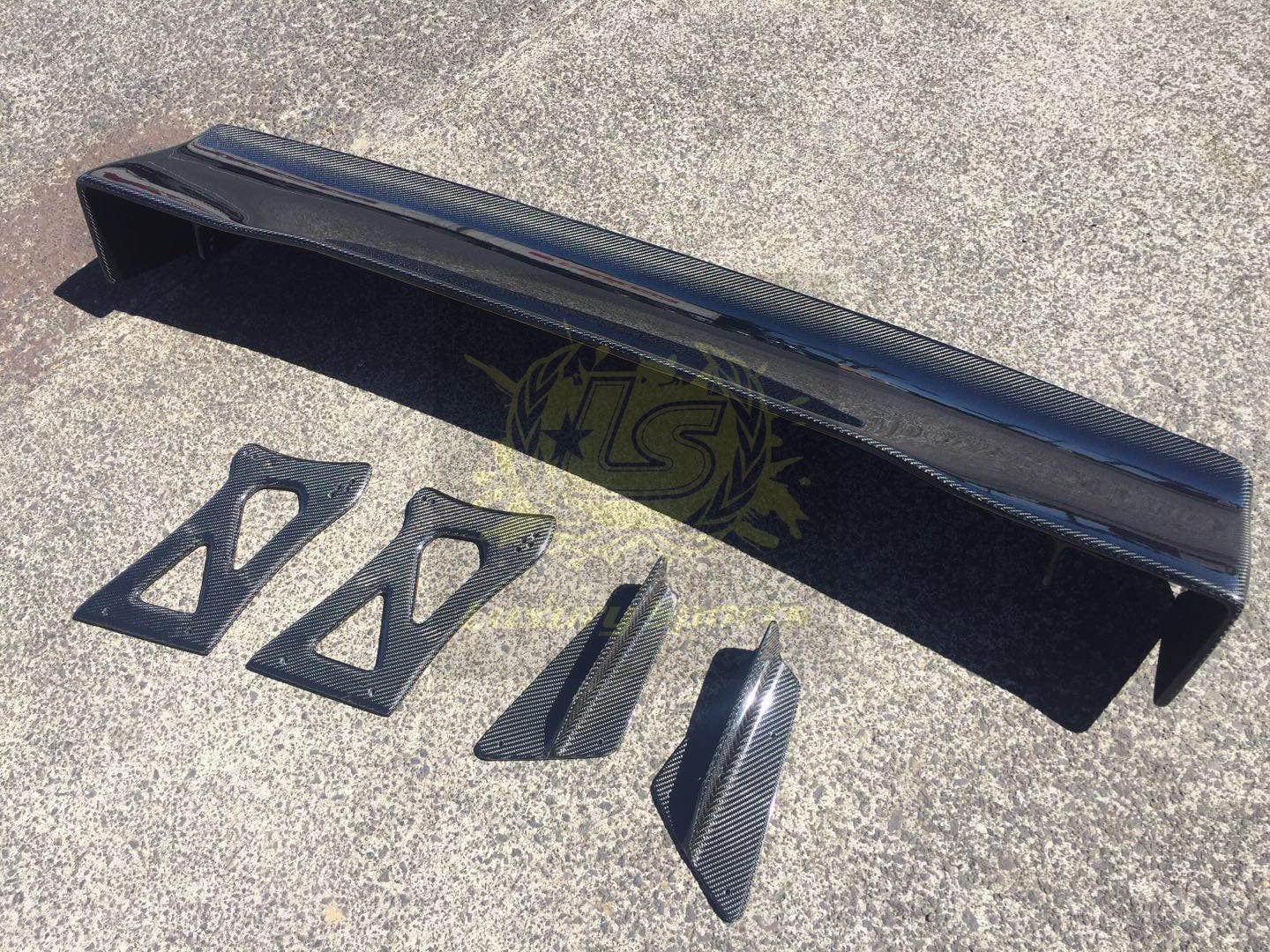 Luxury Sports Luxury Sports Varis Euro Edition Carbon Rear Spoiler For Mitsubishi EVO X SR