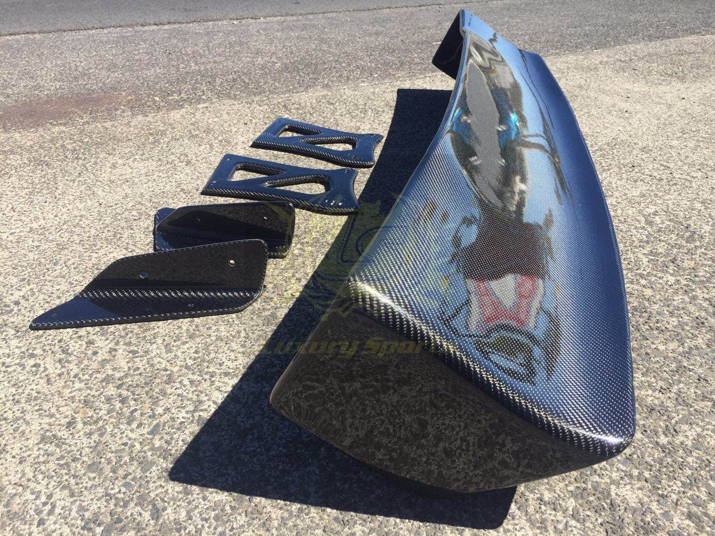 Luxury Sports Luxury Sports Varis Euro Edition Carbon Rear Spoiler For Mitsubishi EVO X SR