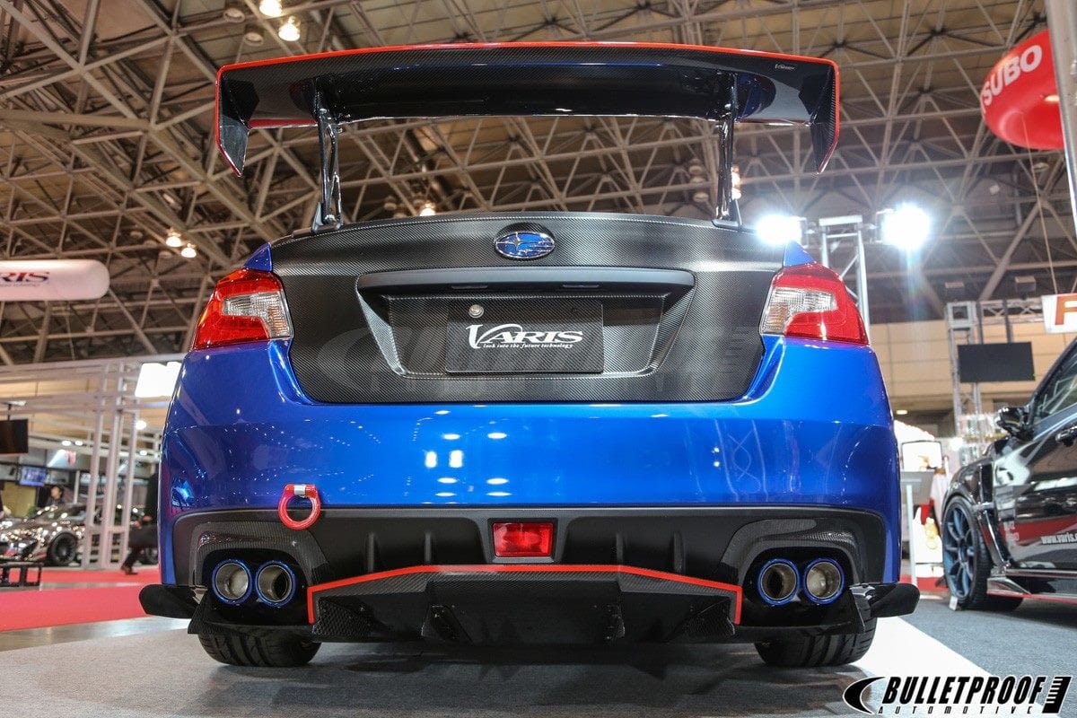 Luxury Sports Luxury Sports Varis Euro Edition Style GT Spoiler For Subaru V11 VAB VAG SR