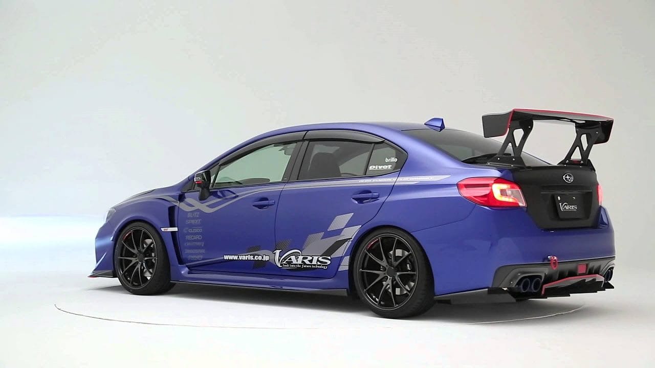 Luxury Sports Luxury Sports Varis Euro Edition Style GT Spoiler For Subaru V11 VAB VAG SR