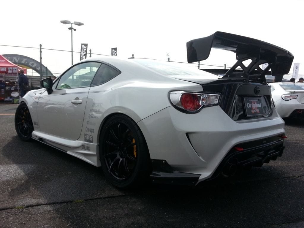 Luxury Sports Luxury Sports Varis Euro Edition Style GT Spoiler For Toyota GT86 CARBON-PP SR