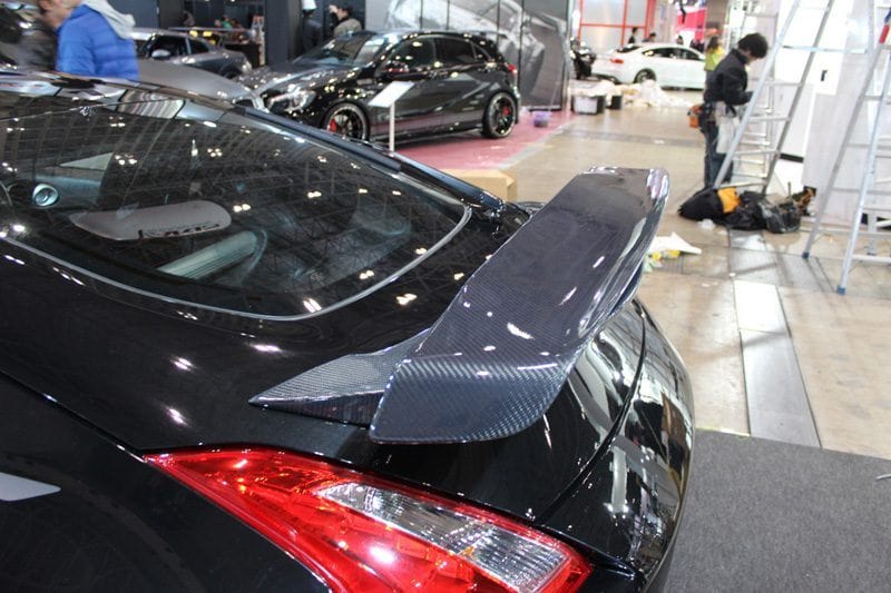 Luxury Sports SR Varis Hyper Narrow Rear Spoiler with base For Nissan 370z -PP SR