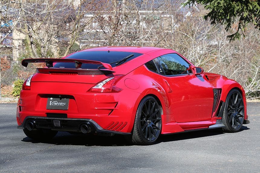 Luxury Sports Luxury Sports Varis Hyper Narrow Rear Spoiler with base For Nissan 370z -PP SR