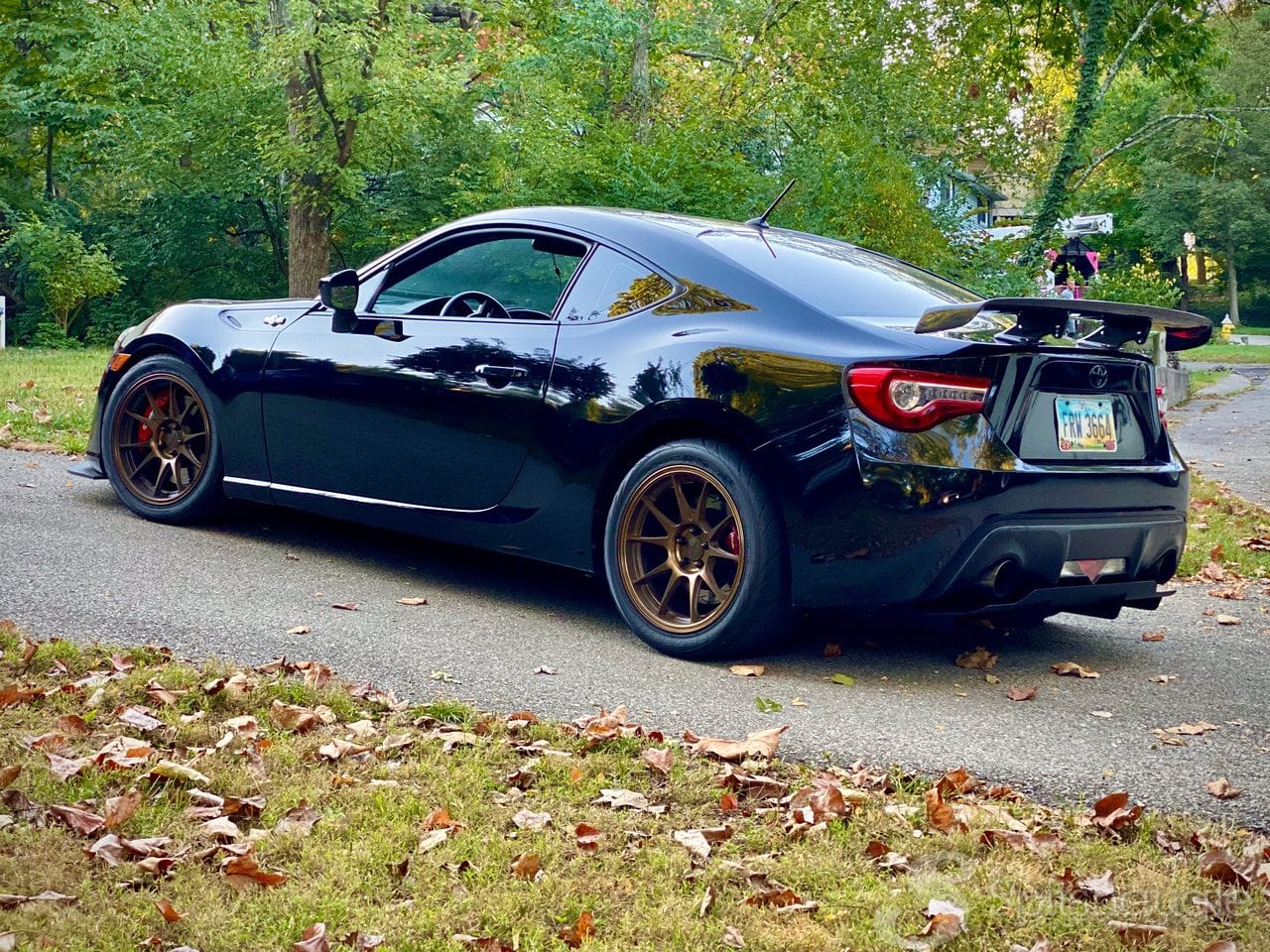 Luxury Sports Luxury Sports Varis Hyper Narrow Style Full Carbon Spoiler For Toyota GT86 -PP SR