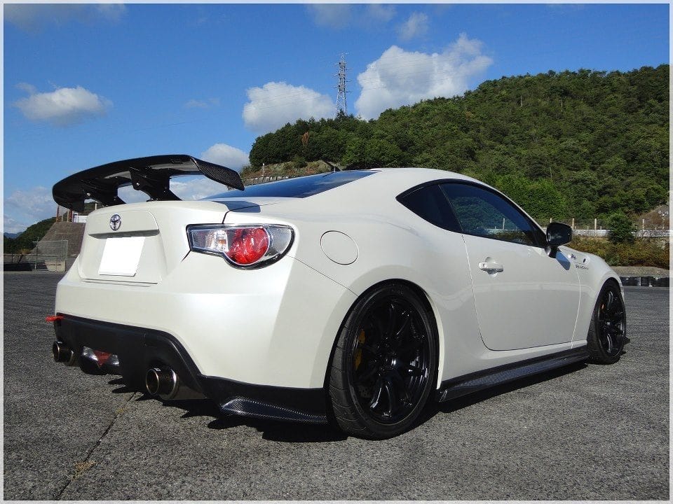 Luxury Sports Luxury Sports Varis Hyper Narrow Style Full Carbon Spoiler For Toyota GT86 -PP SR