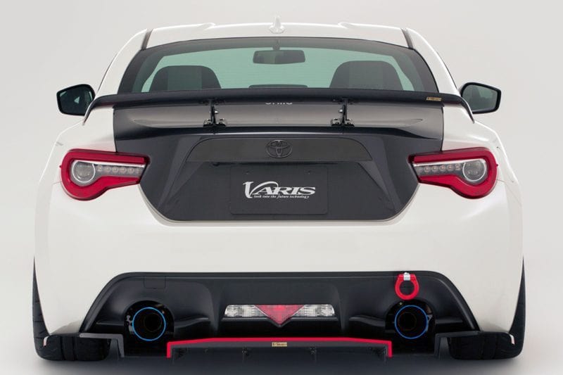 Luxury Sports SR Varis Hyper Narrow Style Full Carbon Spoiler For Toyota GT86 -PP SR