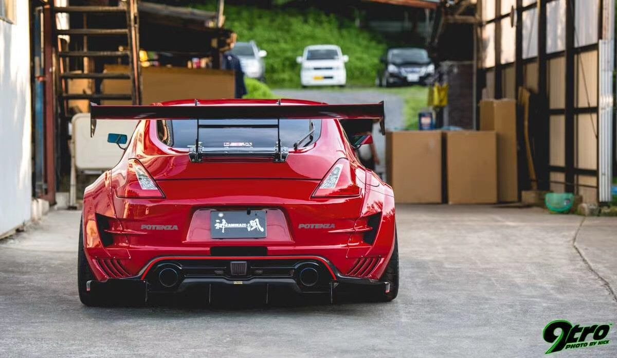 Luxury Sports SR Varis Kamikaze-Z Style Cabon GT Spoiler For Nissan 370z -PP SR