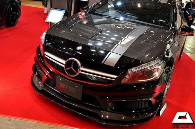 Luxury Sports Luxury Sports Varis Style Carbon Bonnet For Mercedes Ben W176 A250 A45-PP SR