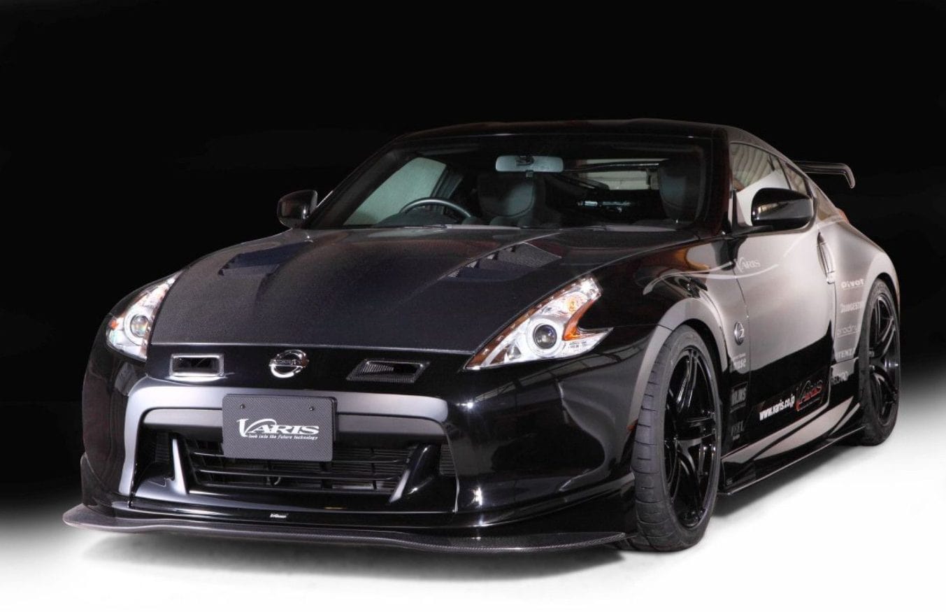 Luxury Sports Luxury Sports Varis Style Carbon Bonnet For Nissan 370z -PP SR