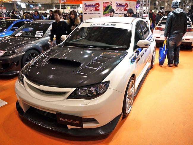 Luxury Sports Luxury Sports Varis Style Carbon Bonnet For Subaru Impreza V11 GRB GVB SR