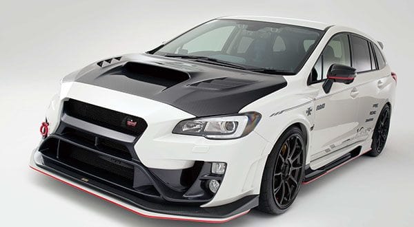 Luxury Sports Luxury Sports Varis Style Carbon Bonnet For Subaru V11 VAB VAG -PP SR