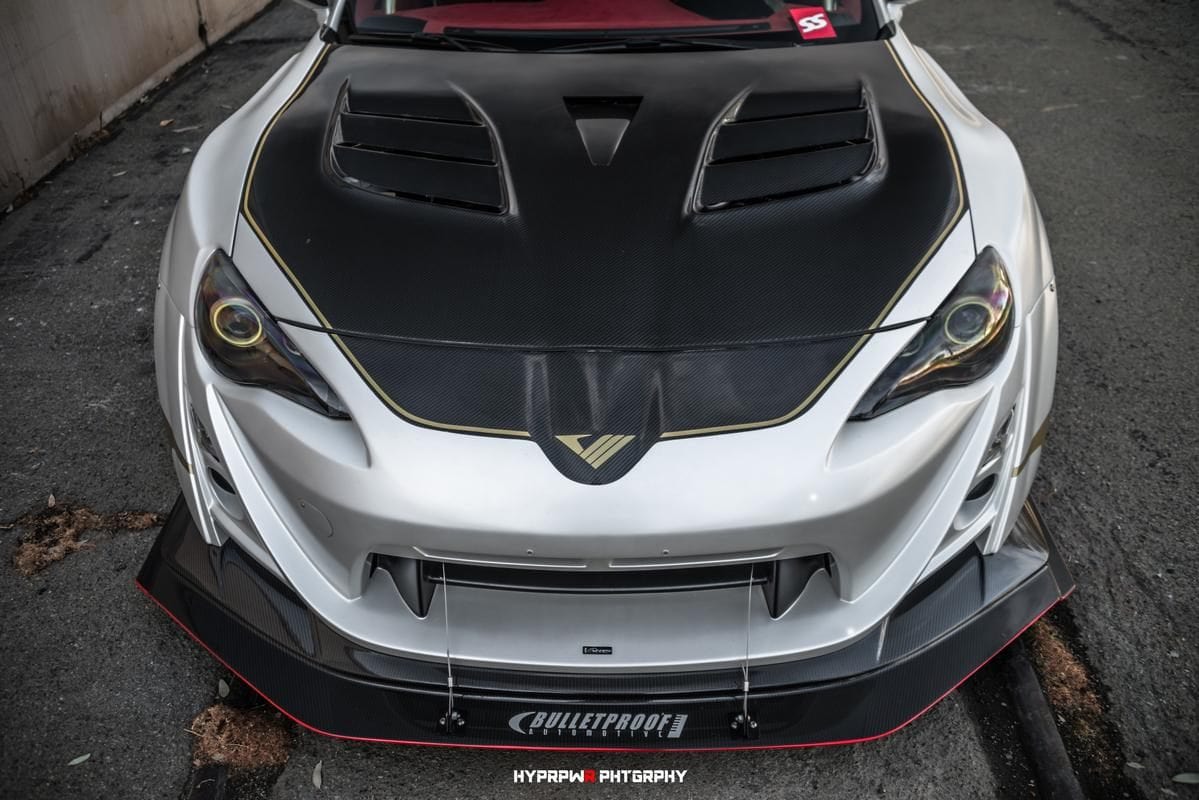 Luxury Sports Luxury Sports Varis Style Carbon Bonnet For Toyota GT86 -PP SR