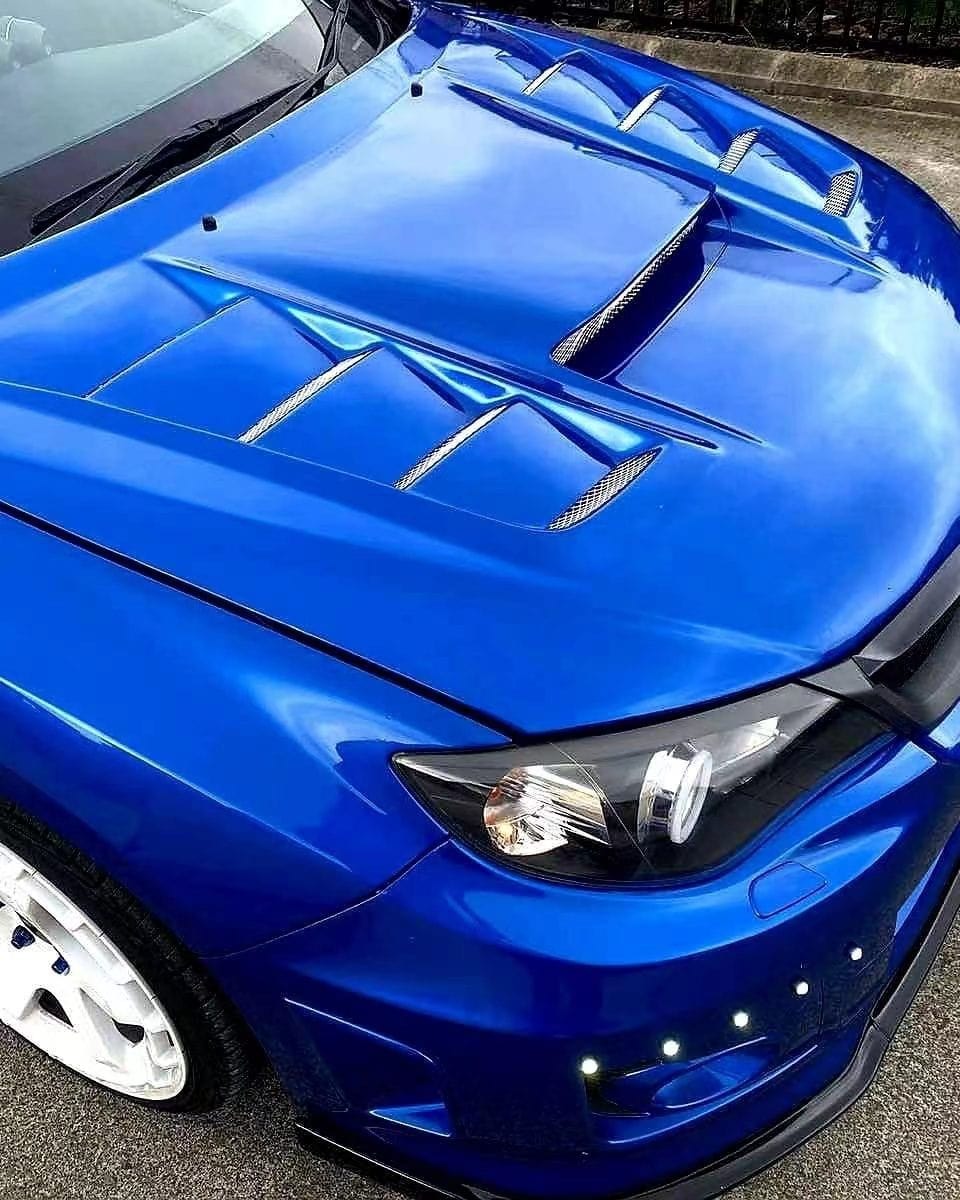Luxury Sports Luxury Sports Varis Style Fiberglass Bonnet For Subaru Impreza V11 GRB GVB SGT SR
