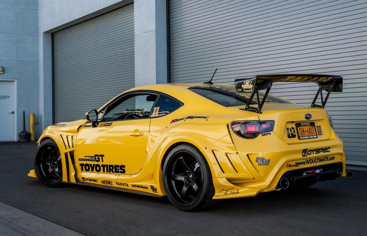 Luxury Sports Luxury Sports Varis Style Wide Bodykit For Toyota GT86 -PP SR