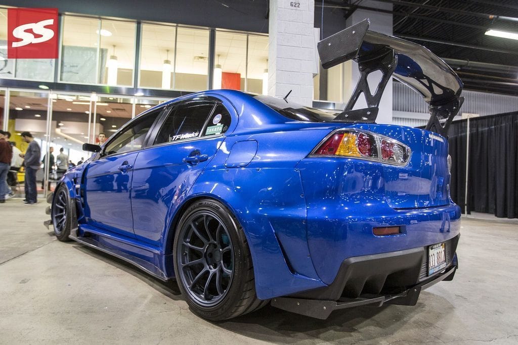 Luxury Sports Luxury Sports Varis V1 Style Wide Bodykit For Mitsubishi EVO X -PP SR