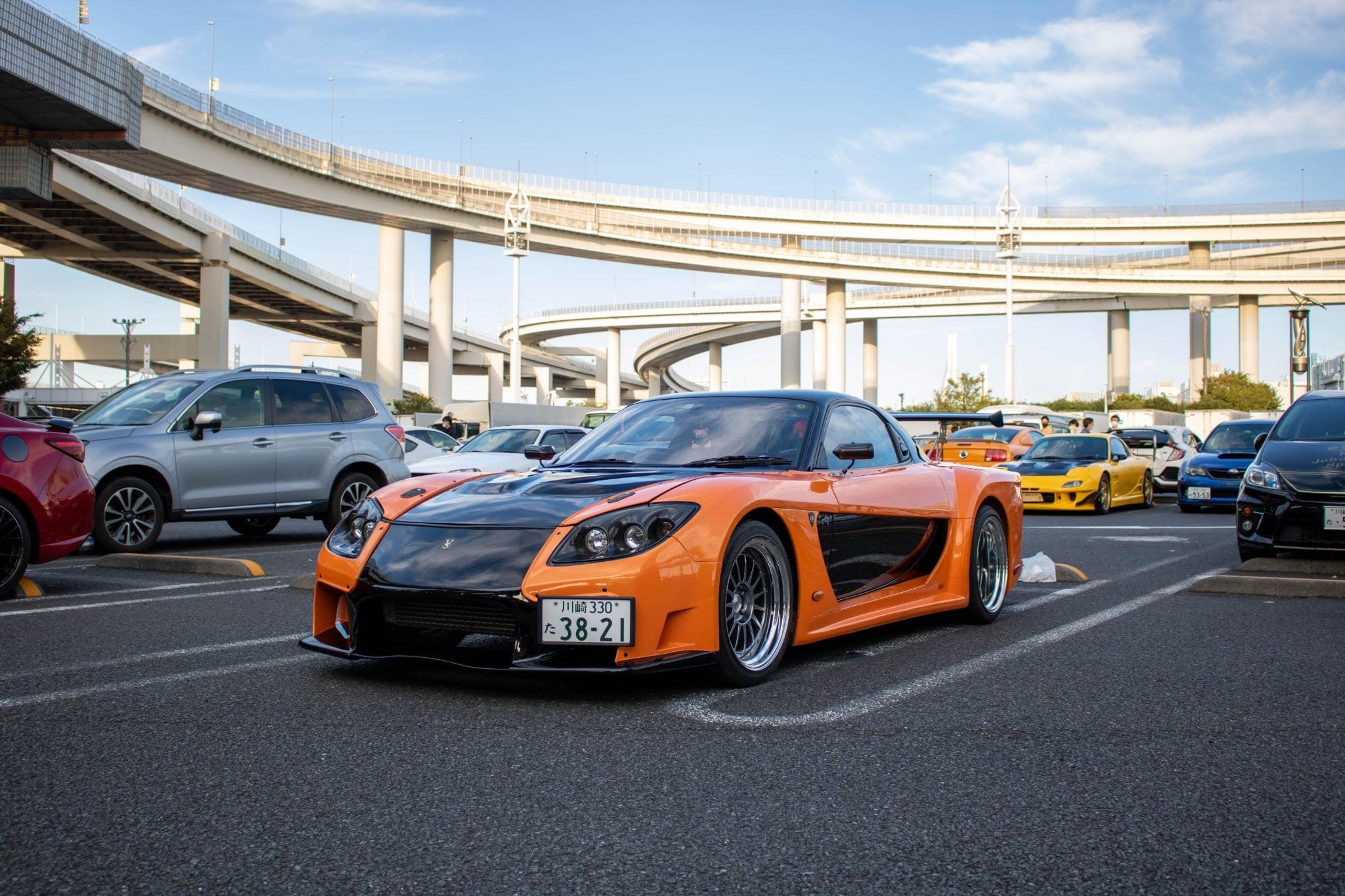 Luxury Sports Luxury Sports Veilside Fortune Style Full Wide Bodykit For Mazda RX7 FD -PP SR