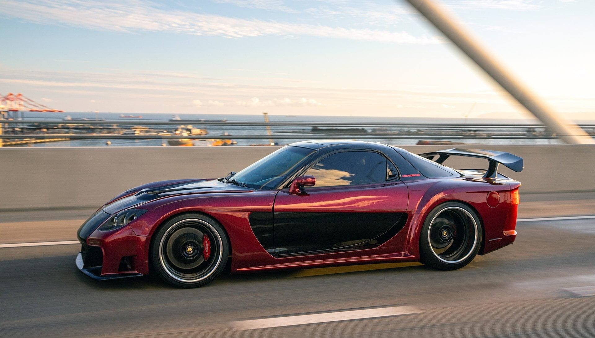 Luxury Sports Luxury Sports Veilside Fortune Style Full Wide Bodykit For Mazda RX7 FD -PP SR