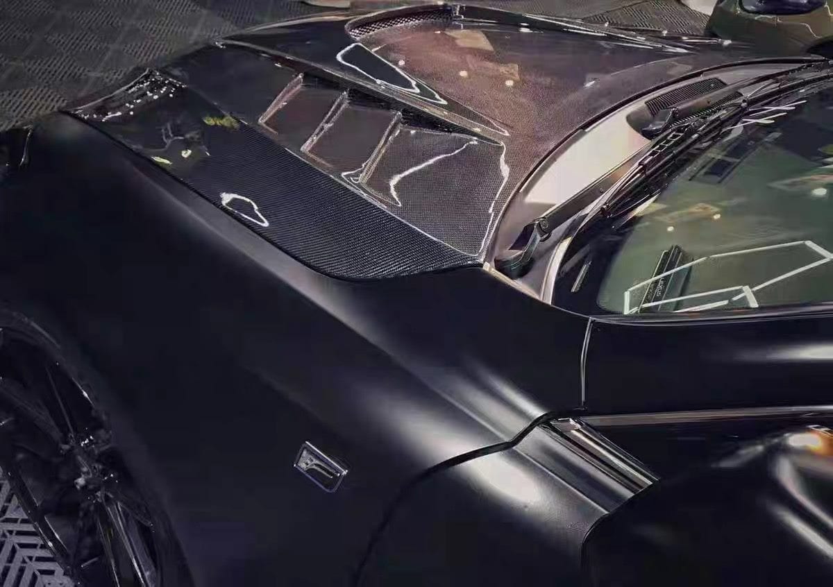 Luxury Sports Luxury Sports Vented Carbon Bonnet For Lexus IS 06-12 -PP SR