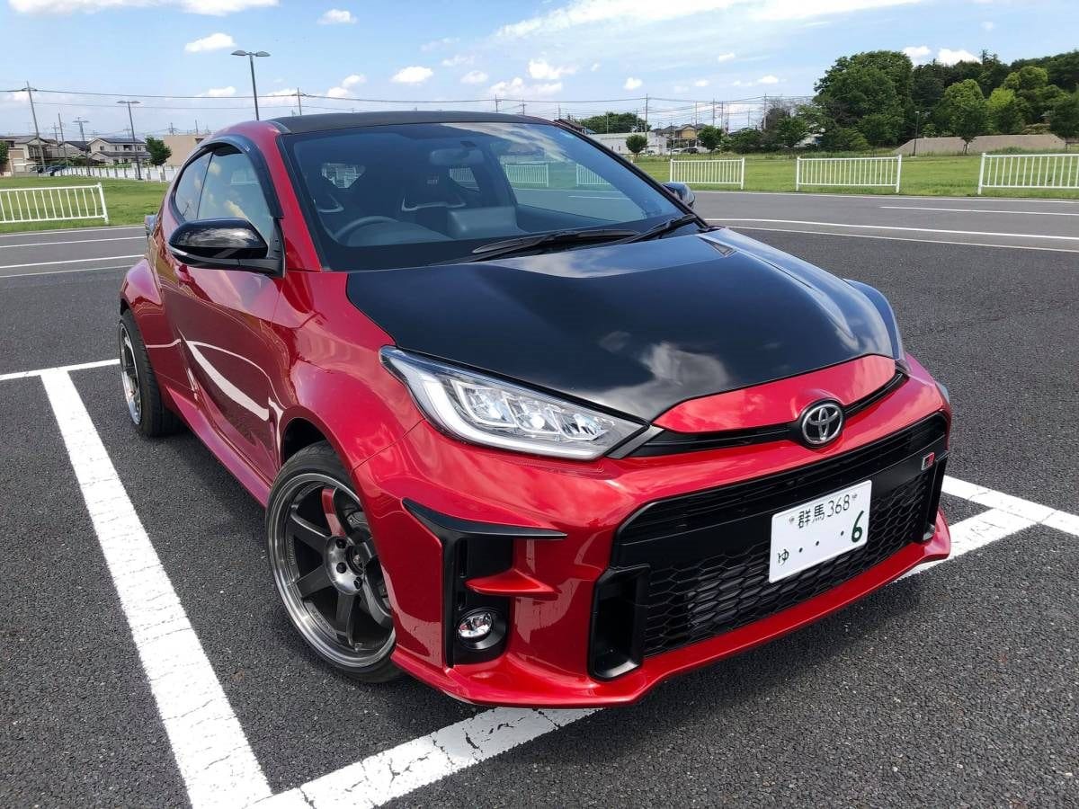 Luxury Sports Luxury Sports Vented Carbon Bonnet For Toyota GR Yaris -PP SR